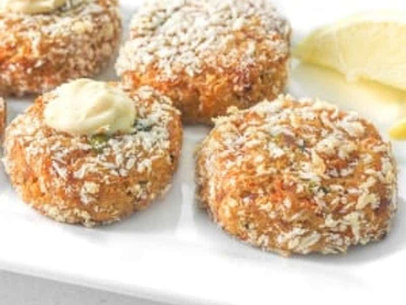 Baked Tuna “Crab” Cakes Recipe Samsung Food