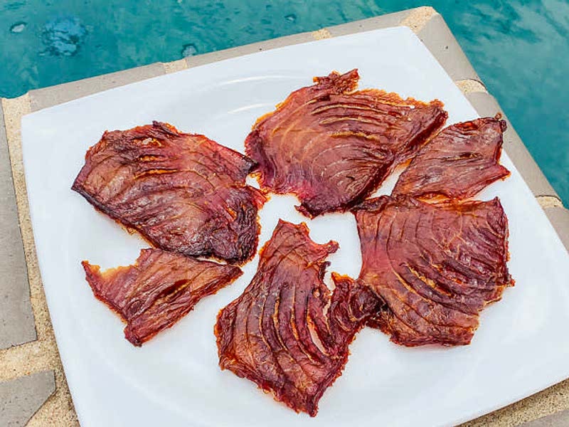 Sakura Boshi Hawaiian Ahi Tuna Jerky Recipe Samsung Food