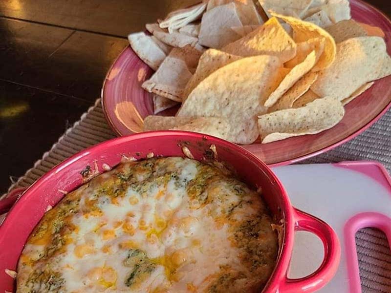 Baked Jalapeño Spinach Dip Recipe Samsung Food