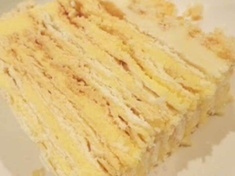 Easy Napoleon cake - Chefjar