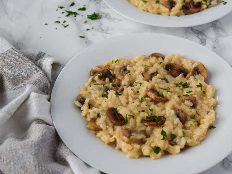 Baby Bella Mushroom Risotto Recipe Samsung Food