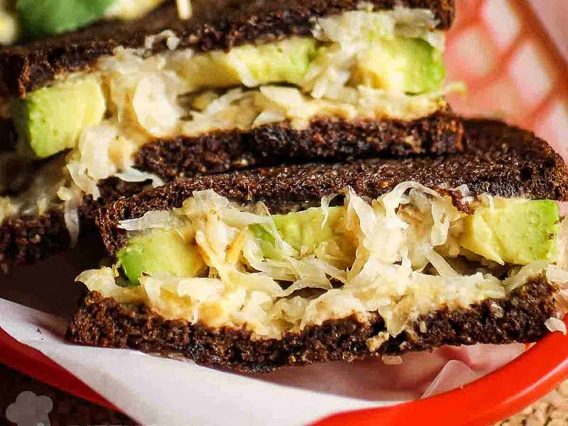 Mom's Grilled Avocado Sauerkraut Sandwich Recipe Samsung Food