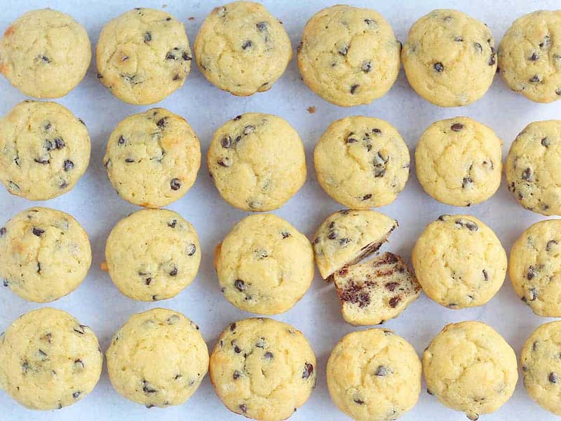 Chocolate Chip Mini Muffins (Little Bites Copycat) Recipe Samsung Food