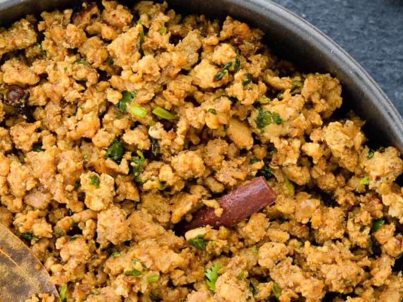 Chicken keema recipe (Chicken mince recipe) - Chicken Keema