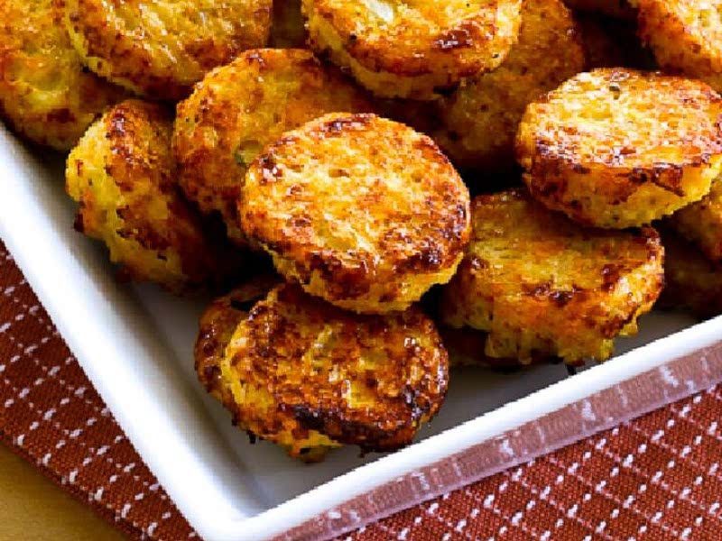 Cheesy Baked Cauliflower Tots (Video) Recipe Samsung Food