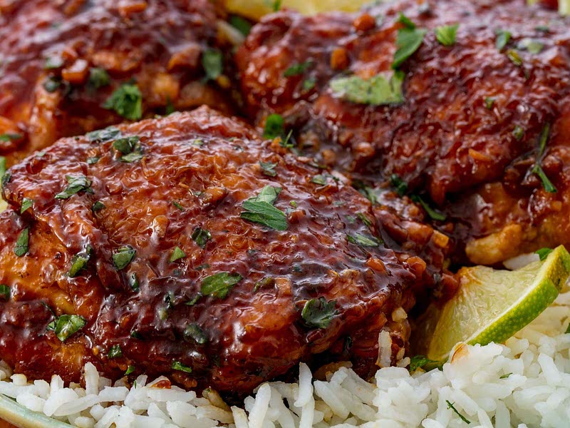 Slow Cooker Chicken Thighs Recipe Samsung Food