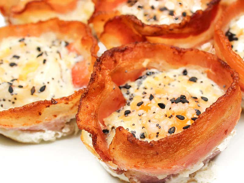 Everything Bacon Egg Cups Recipe Samsung Food