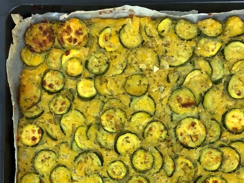 CRISPY ZUCCHINI FOCACCIA (SCARPACCIA) Recipe Samsung Food