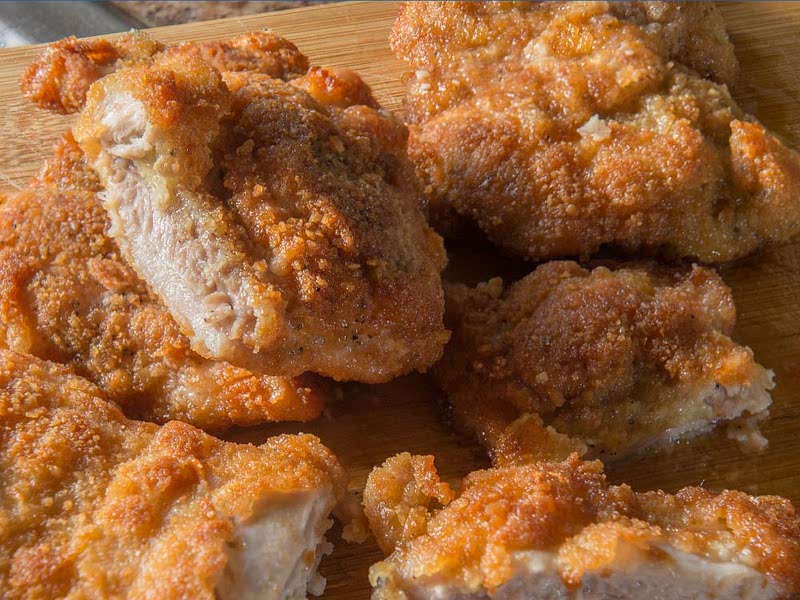 Air Fryer Shake and Bake Chicken Recipe Samsung Food
