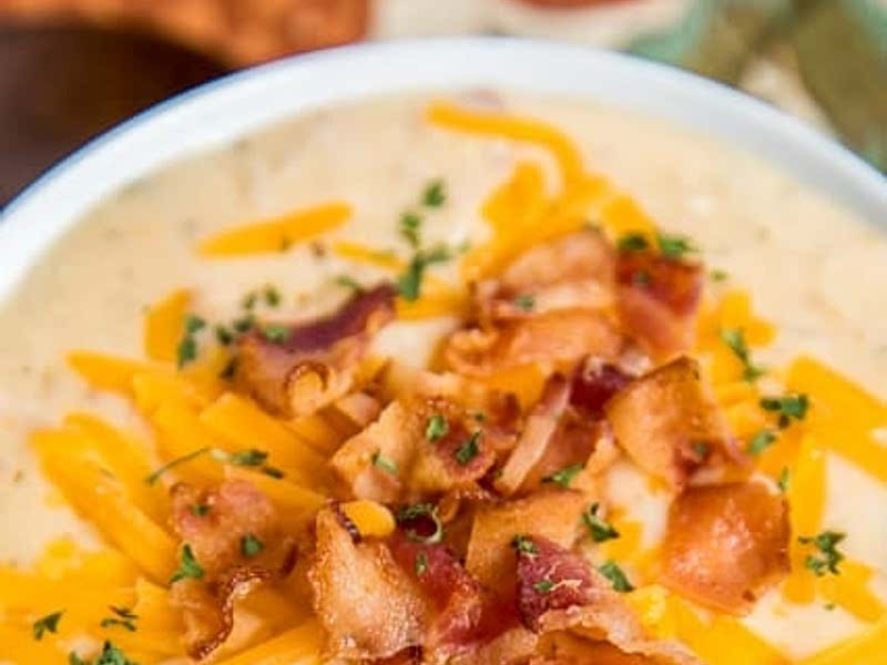 Slow Cooker Crack Potato Soup Recipe Samsung Food