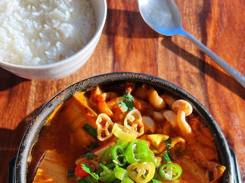 Kimchi Tofu Soup (Mealforone Recipe) Samsung Food