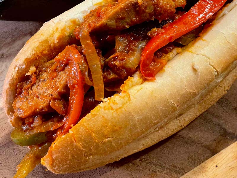 Italian Sausage & Peppers Hoagie Recipe Samsung Food