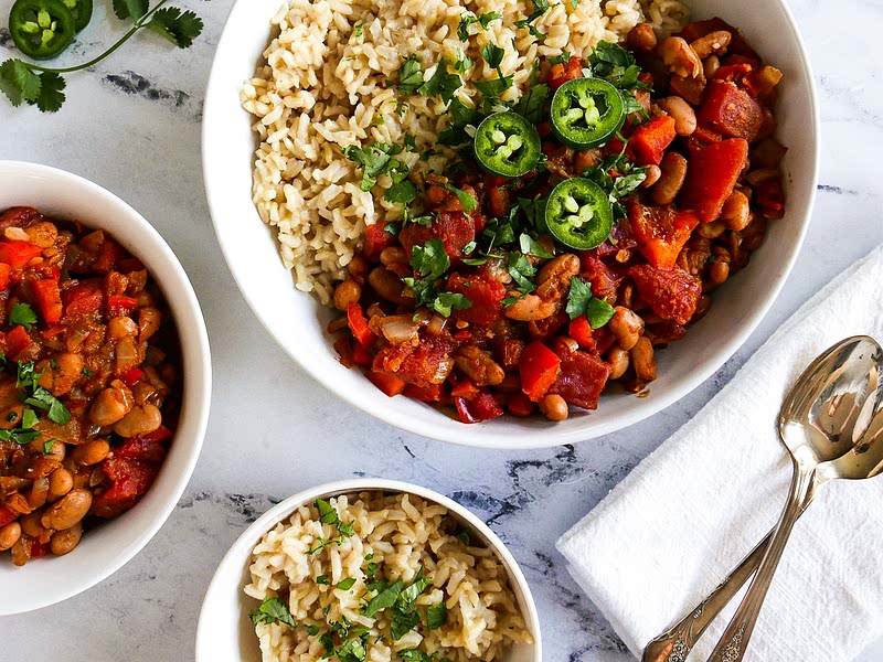 Mexican Pinto Beans and Rice Recipe Samsung Food