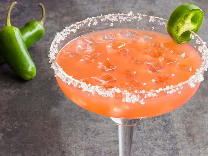 Jalapeño Cranberry Margarita Recipe Samsung Food