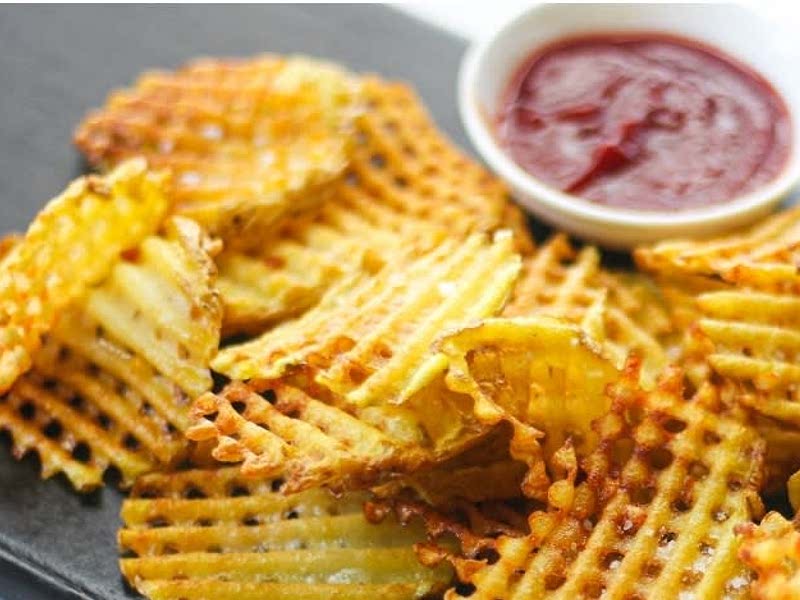 Waffle Fries Recipe Samsung Food