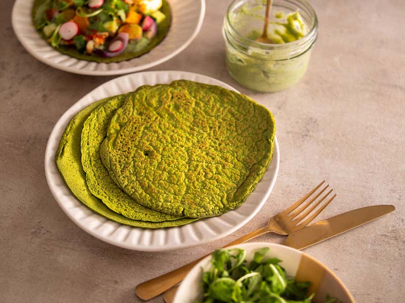 EASY, HEALTHY GREEN WRAPS Recipe Samsung Food