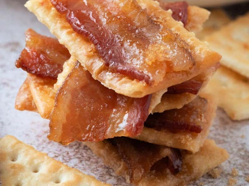 Bacon Crackers (aka Pig Candy Crackers) Recipe Samsung Food
