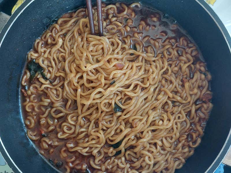 기생충 영화의 짜파구리 Recipe - Samsung Food