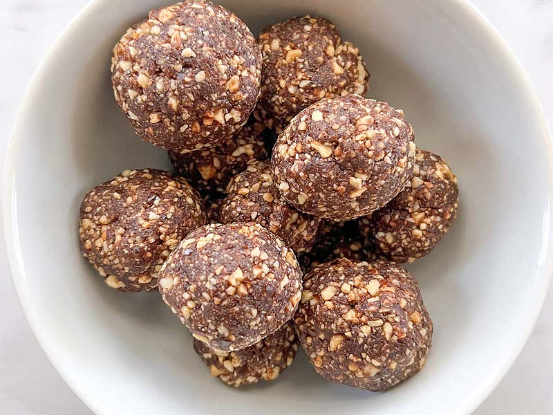 Vegan Protein Balls with Hazelnuts and Dates Recipe Samsung Food