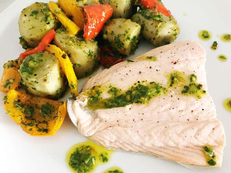 Ginger Poached Salmon Recipe Samsung Food