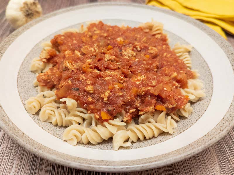 Pasta Tofu Bolognese Recipe Samsung Food