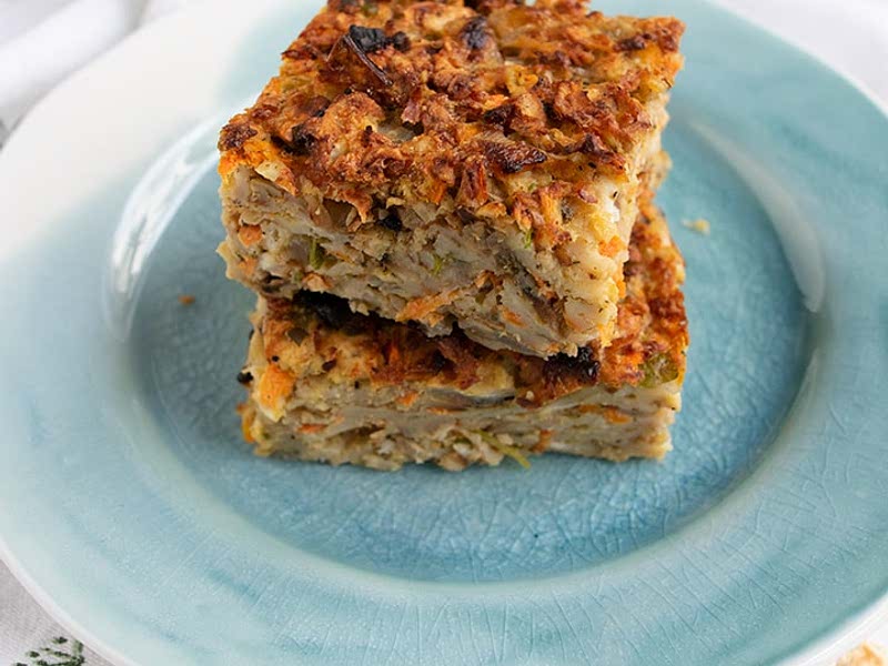 Savory Matzo Farfel Kugel Recipe Samsung Food