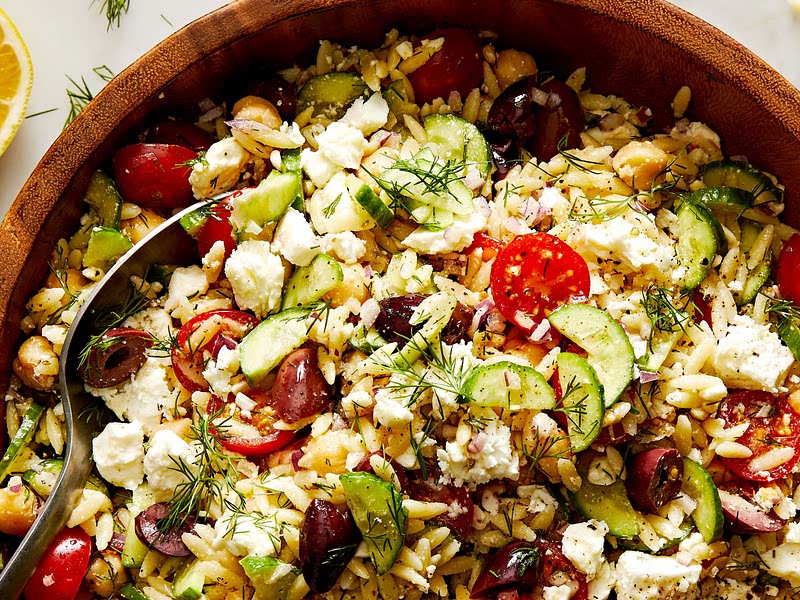 Greek Orzo Salad Recipe Samsung Food