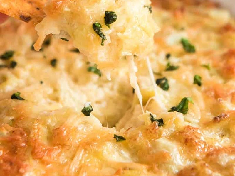 Baked Parmesan Jalapeño Artichoke Dip Recipe Samsung Food