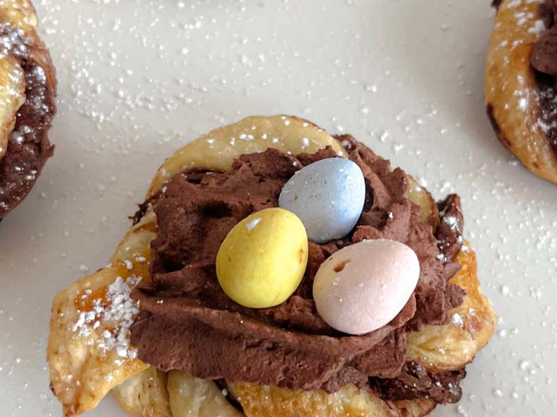 Puff Pastry Easter Nests Recipe Samsung Food