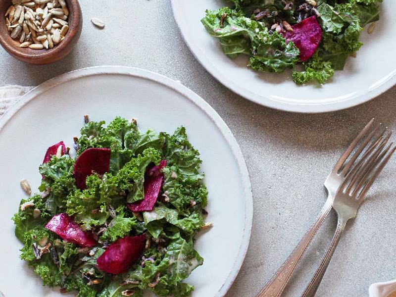 Kale Salad with Beets & Wild Rice Recipe Samsung Food