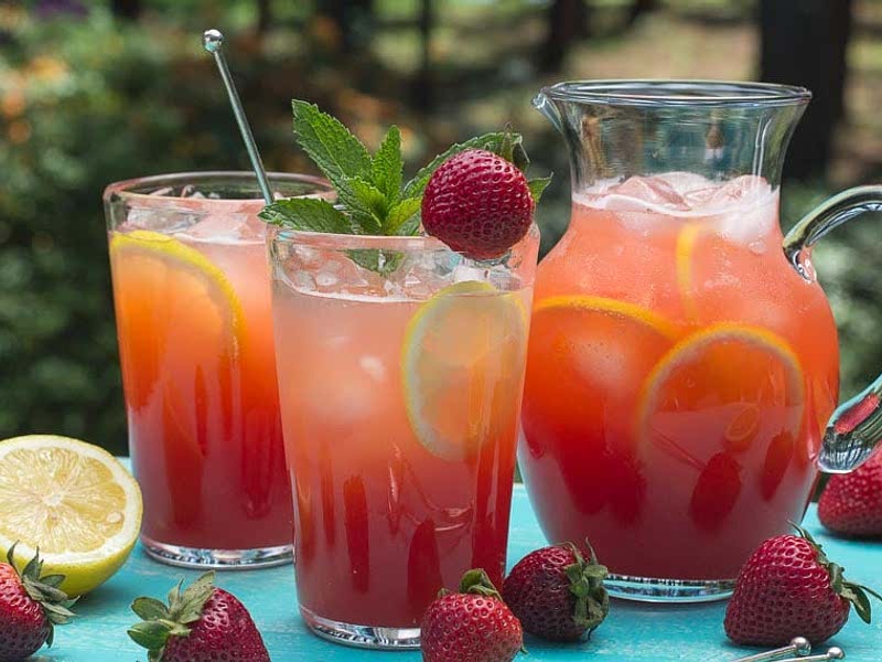 Low FODMAP Strawberry Lemonade Recipe Samsung Food