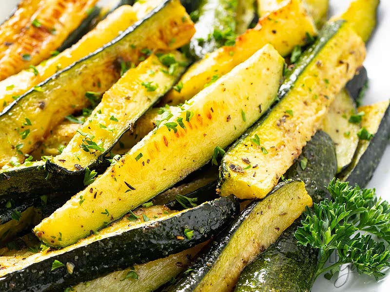 How To Roast Zucchini Oven Roasted Zucchini Recipe Samsung Food
