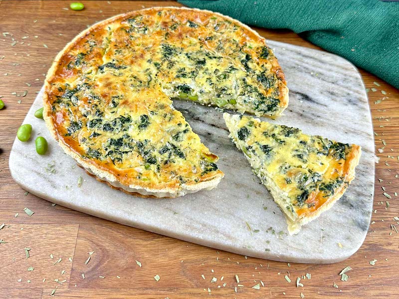 King Charles' Coronation Quiche Recipe Samsung Food