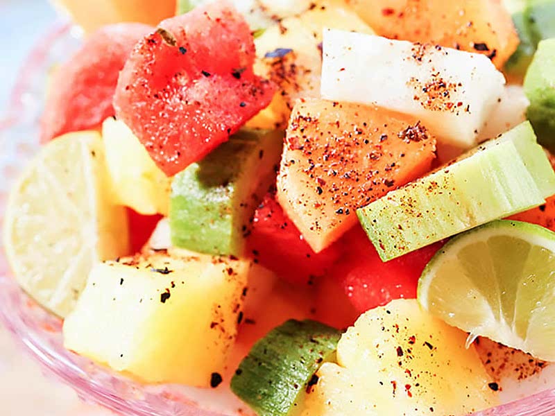 Mexican Fruit Salad with Tajin Recipe Whisk