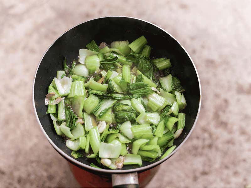 Vinegar Chicken and Bok Choy Stir Fry Recipe Samsung Food