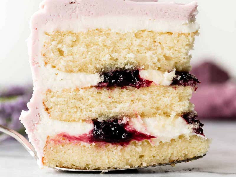 Blackberry Lavender Cake Recipe Samsung Food