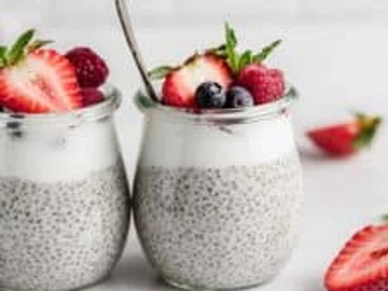 Vanilla Chia Seed Pudding with Almond Milk Recipe Samsung Food