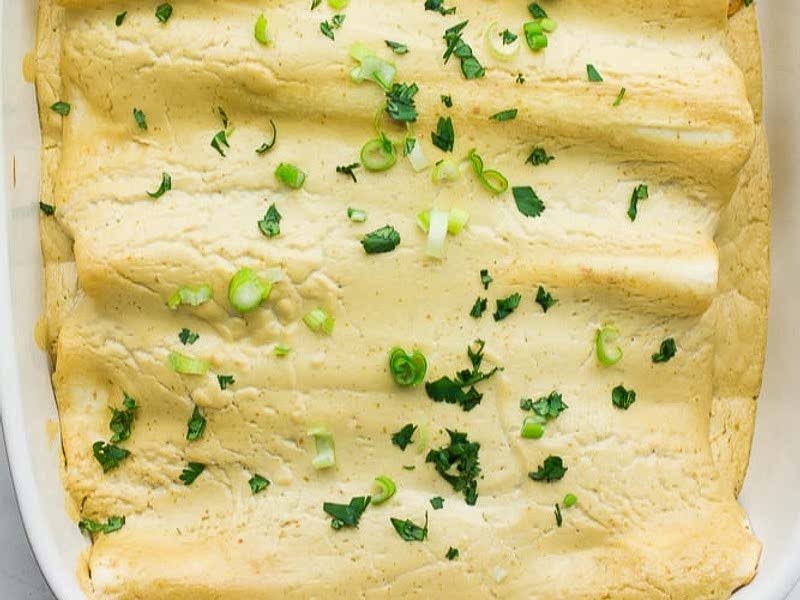 Vegan Sour Cream Enchiladas Recipe Samsung Food