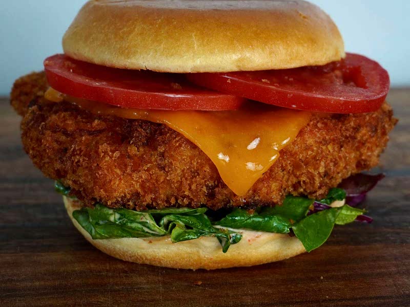 Cauliflower burger Recipe Samsung Food