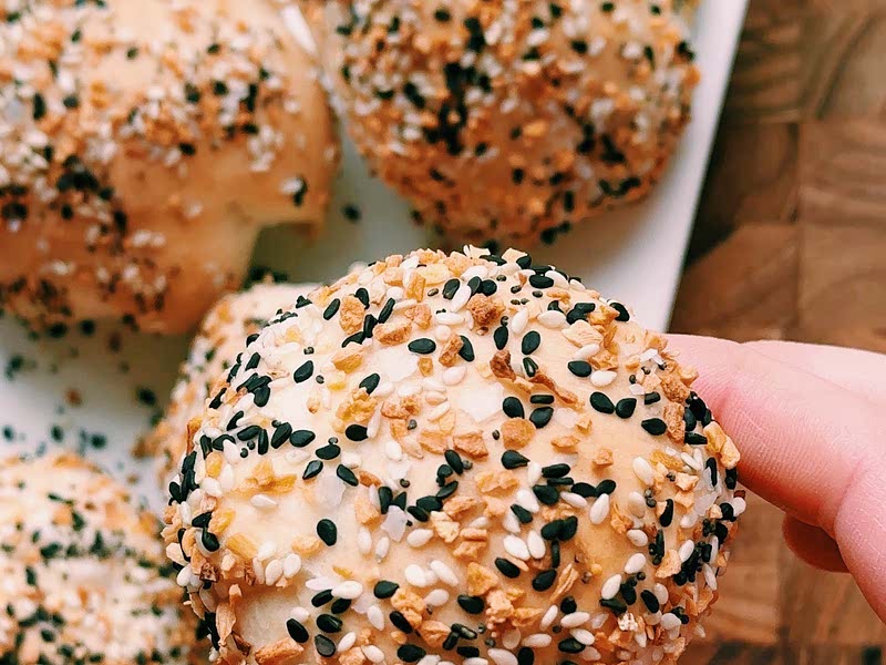 Everything Bagel Stuffed Cream Cheese Bites Recipe Samsung Food