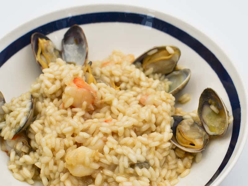 Risotto di Mare Shrimp and Clam Seafood Risotto Recipe Samsung Food