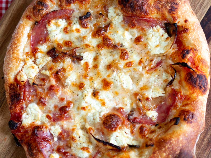 Salami Pizza Recipe Samsung Food