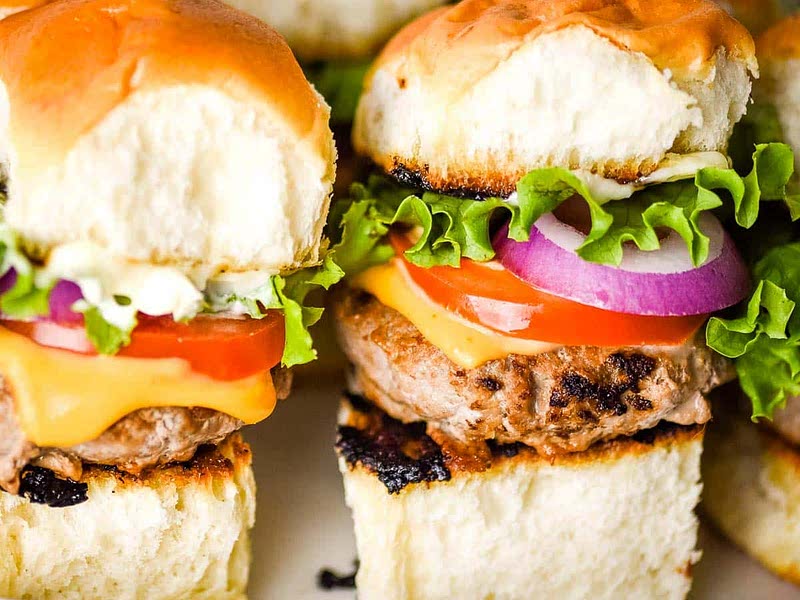 Turkey Burger Slider Recipe Samsung Food