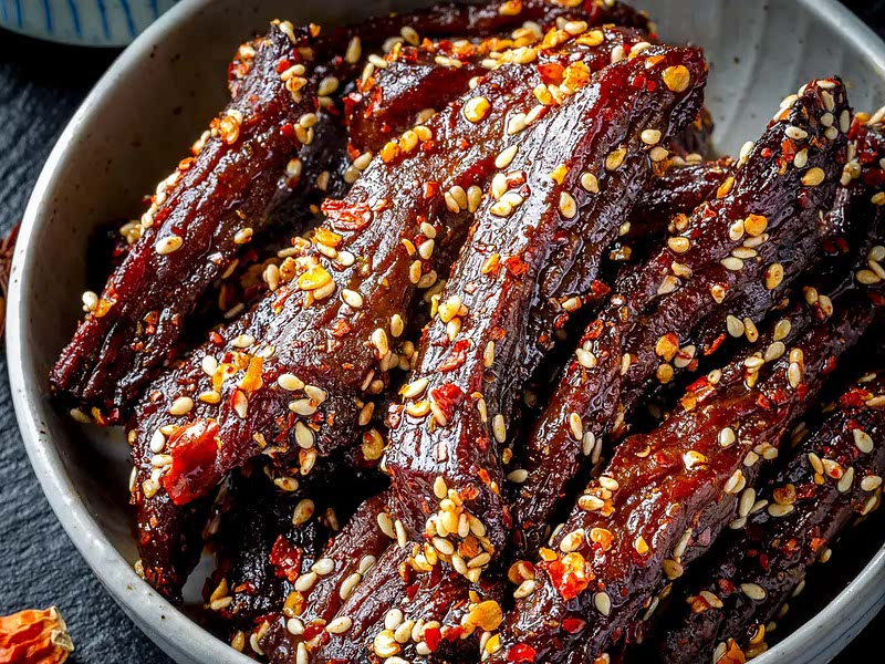 Homemade Beef Jerky Recipe Samsung Food