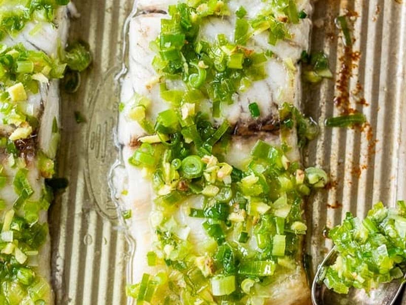 Ginger Scallion Fish Recipe Samsung Food