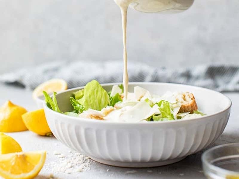 Greek Yogurt Caesar Salad Dressing Recipe Samsung Food