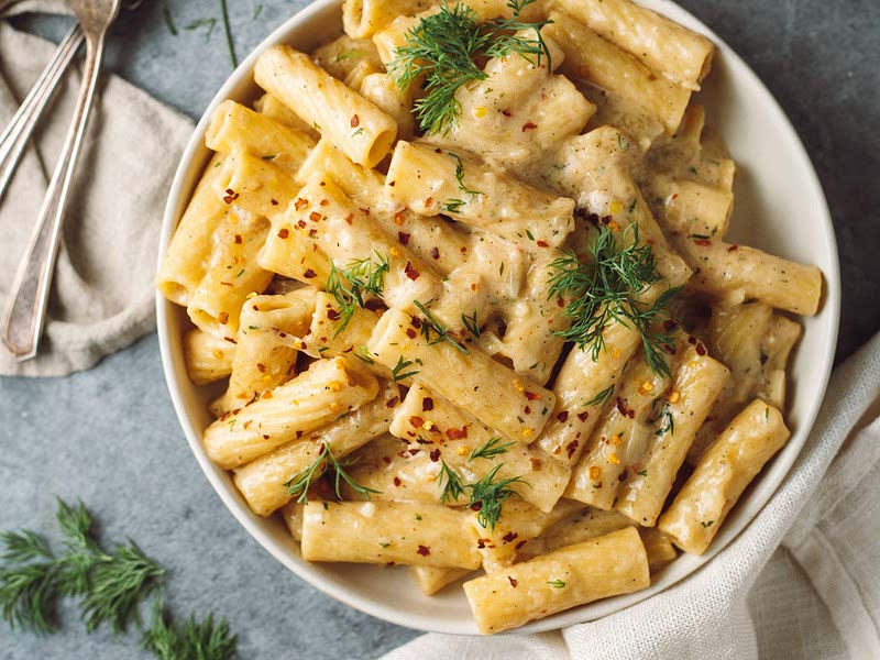 Spicy Lemon Dill Rigatoni (dairyfree!) Recipe Samsung Food