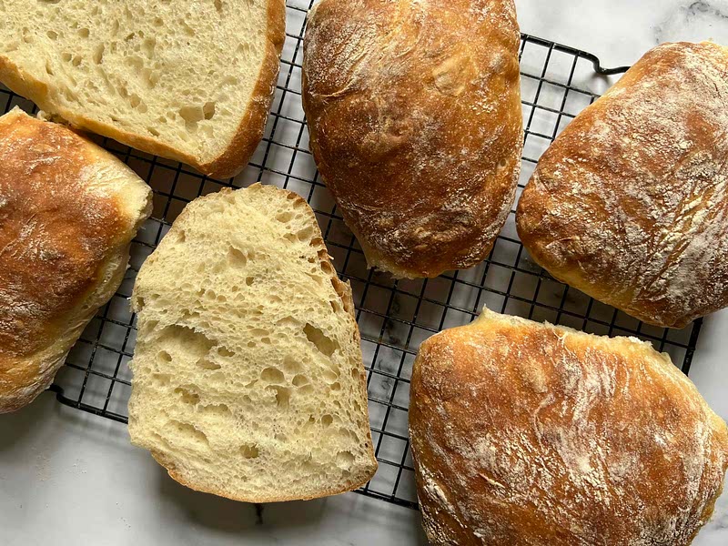 Bread Hack Turn Focaccia Dough into Sandwich Rolls Recipe Samsung Food