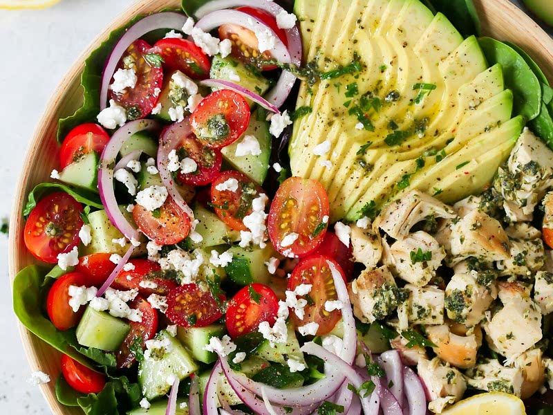 Pesto Chicken Salad Recipe Whisk
