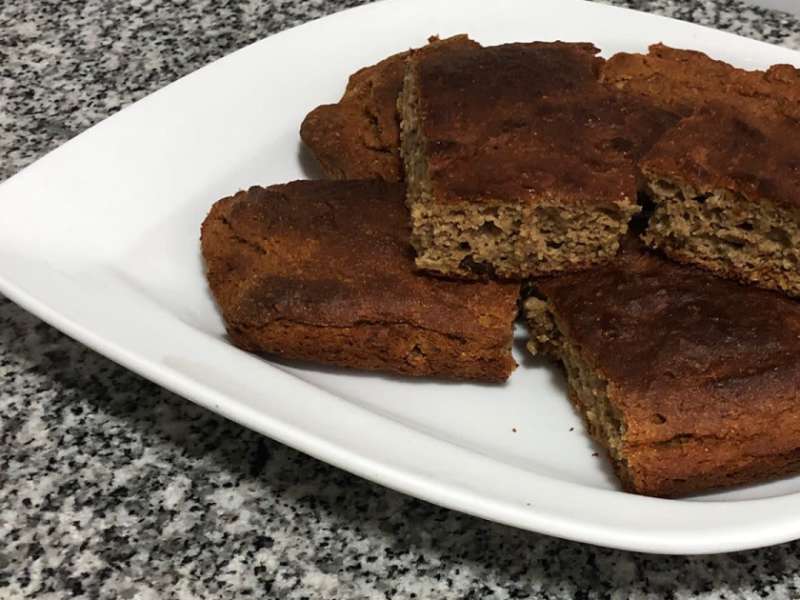 Chocolate Pear Amaranth Cake glutenfree refined sugarfree easy recipe